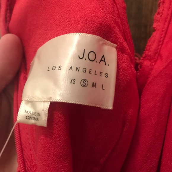 🆕 J.O.A. Pink/Coral Lace Cocktail Dress - Wedding - Picture 6 of 8